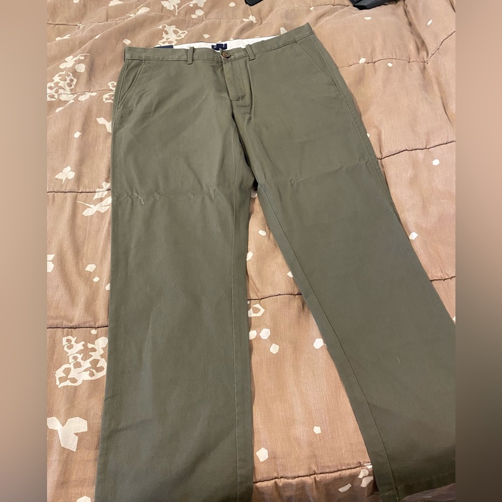 Brand New J Crew Outlet Khakis - Straight Fit 32x30 - Green